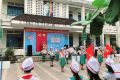 TỔ CHỨC NGÀY HỘI CÔNG NHẬN CHƯƠNG TRÌNH RÈN LUYỆN ĐỘI VIÊN VÀ DỰ BỊ ĐỘI VIÊN CHO HỌC SINH