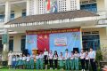 Chương trình tặng quà cho học sinh có hoàn cảnh khó khăn năm học 2023-2024.
