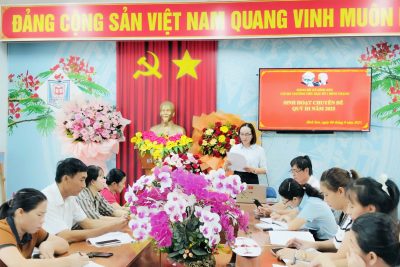 CHI BỘ: SINH HOẠT CHUYÊN ĐỀ QUÝ III NĂM 2025